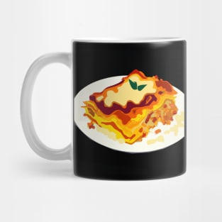 Lasagna Comic Style Mug